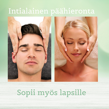 Intialainen päähieronta Kirkkonummella - Mirja Poikkeus